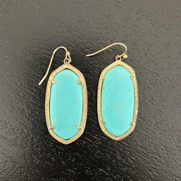 Kara by Kara Ross Turquoise Earrings - Picture 1 of 1